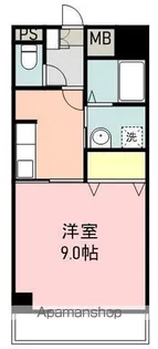 ウエスト5【2階】の間取り