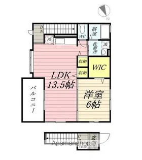 I スクエア WILL【2階】の間取り