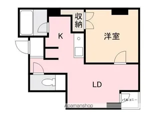 くつわ堂【5階】の間取り