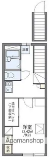レオパレスさくら【201号室】の間取り