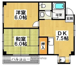 セントレージアーク大浜【2階】の間取り