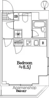 クレイシア錦糸町【8階】の間取り