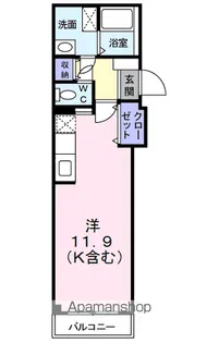 フローラ【2階】の間取り