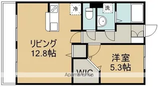 レジデンスST【2階】の間取り