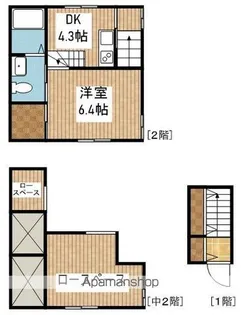 COMODO関屋【L号室】の間取り