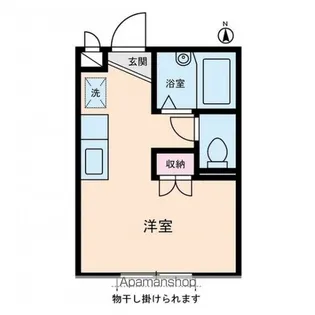 ユーハイツ【2階】の間取り