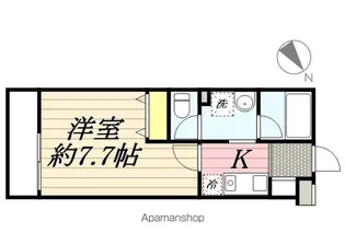 センタービレッジ常盤平【3階】の間取り