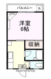 ライオンハイツ【202号室】の間取り
