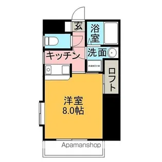 プログレスN【304号室】の間取り