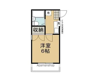 ラ・シャンブル【412号室】の間取り