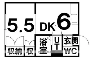 IGA旭924【1階】の間取り