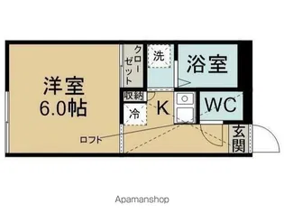 リベェールⅠ【108号室】の間取り