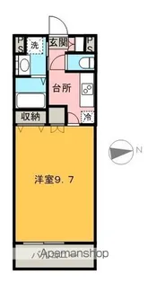 プラッツ【202号室】の間取り