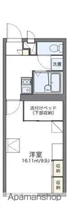 レオパレスやまぼうし【104号室】の間取り