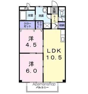 ソフィア99【2階】の間取り