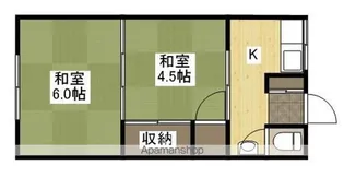 熊谷荘【2階】の間取り