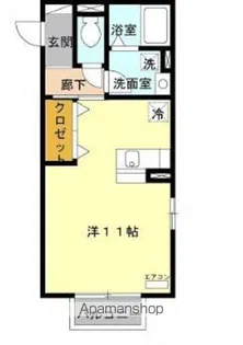 ルミエール和田橋【2階】の間取り
