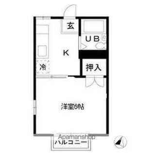 エステートピアWINS【2階】の間取り