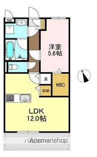 STORYマンション横宮【1階】の間取り