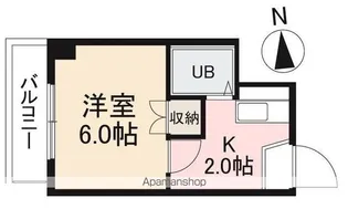 大住ビル【2階】の間取り