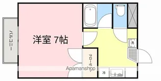 グランコート鹿野本町【202号室】の間取り
