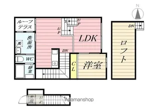 EXTEP【2階】の間取り