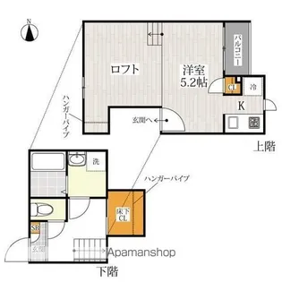 CB鳥栖フェリシア【103号室号室】の間取り