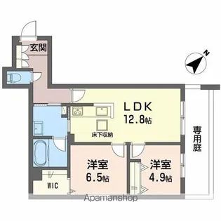 フィグ古江東町【1階】の間取り