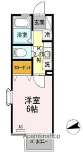 シンフォニー【1階】の間取り