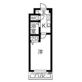 マ・メゾンちかふじ【1階】の間取り
