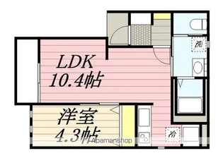 グランパス彩喜【2階】の間取り