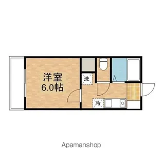 サーラー英【101号室】の間取り