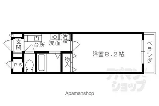 CASA祇園【604号室】の間取り