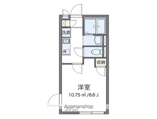 クレイノSUNRISE上篠崎【1階】の間取り