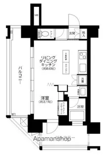 グラサージュ横濱リヴィエール【3階】の間取り