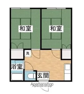 チェリーハイツ(月見ヶ丘)【1階】の間取り