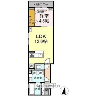 DーROOMみなみ野ヒルズA【3階】の間取り
