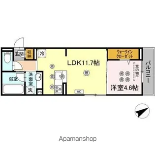 TAMURA西川口【2階】の間取り