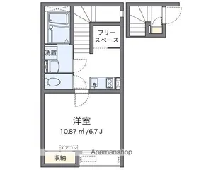 クレイノエム シー アネックス【2階】の間取り