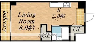 メゾンドブーケ円山【2階】の間取り