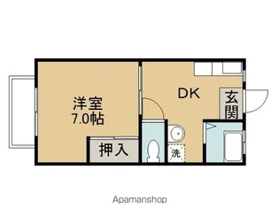 ワイズハイツ【2階】の間取り