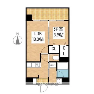 東桜コート【6階】の間取り