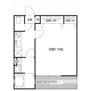 MQUARTO柏Ⅲ【3階】の間取り