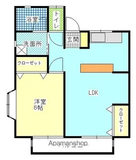 アーバンレジデンス【202号室】の間取り