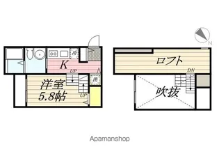 BAU HAUSE Ⅱ(バウハウスツー)【1階】の間取り