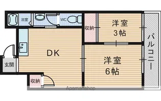 パールヴィレ【1階】の間取り
