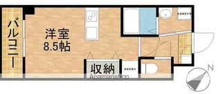 第二我心ヶ丘マンション【3階】の間取り