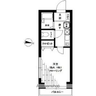 アネックス駒沢公園【2階】の間取り
