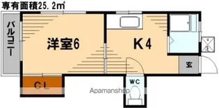 神奈川県横浜市鶴見区寺谷1丁目【アパート】の間取り