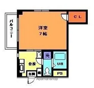 キャッスルEYAⅡ【3階】の間取り